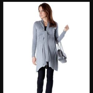 Seraphine maternity front tie maternity cardigan