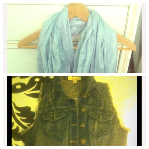 Scarf and vest bundle @goodbuys