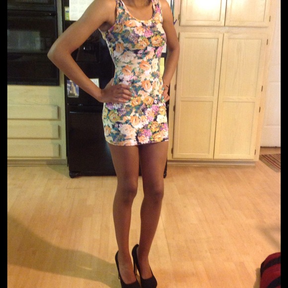 Flower Print Dress