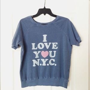 Urban Outfitters "I love y❤u NYC shirt" never worn