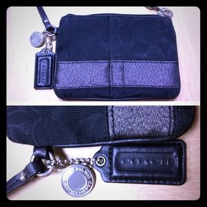 Authentic Coach Wristlet
