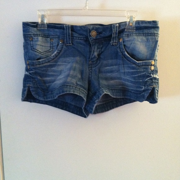 Denim Hydraulic Shorts