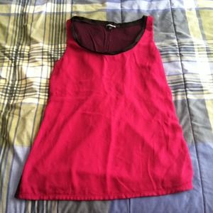 Express chiffon tank