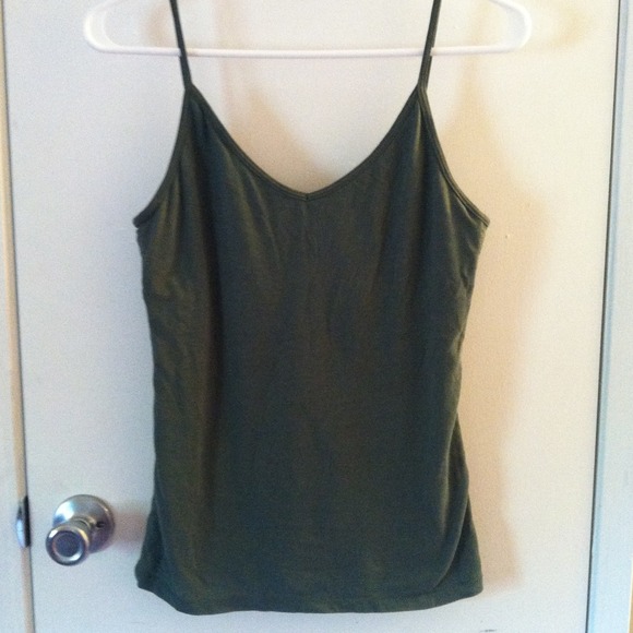 Dark Green *Fossil* Tank Top.
