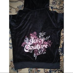 REDUCED Juicy Couture velour track jacket XL