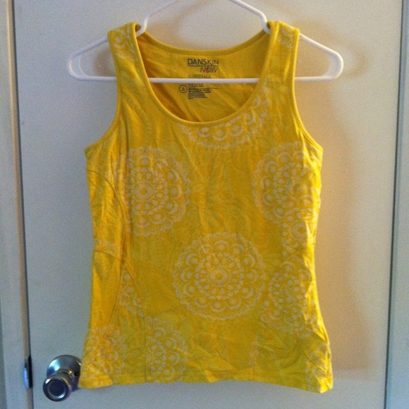 Yellow 'Danskin' Workout Top.