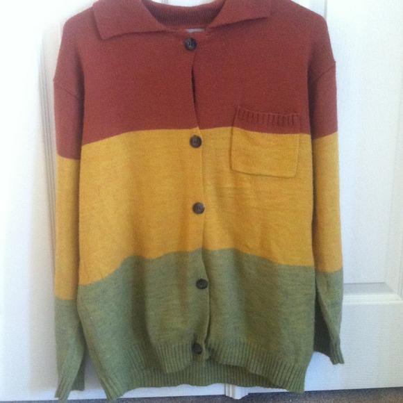 •HOLD•Rasta baggy sweater