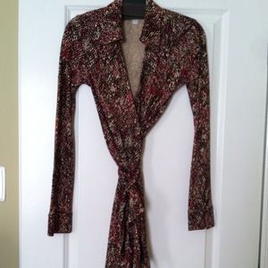 Dvf Jeanne wrap dress