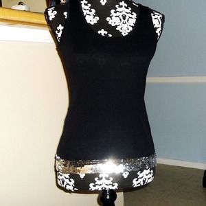 Express Sequin Tank