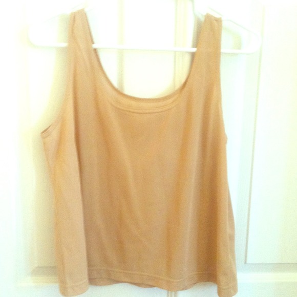 Mustard low cut tank