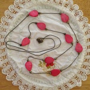✂✂Coral Necklace & Bracelet