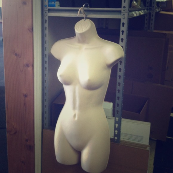 Female torso with hanger