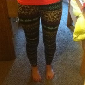 Printed leggings