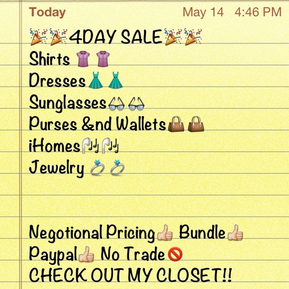 SALE!!👚👗👓🎧👜💍