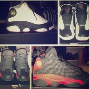 Jordan's 13s breds