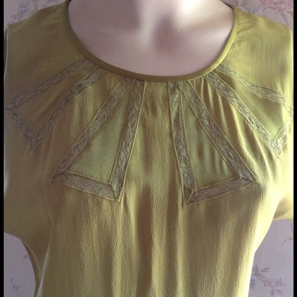 Trina Turk olive top