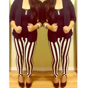 Stripped legging