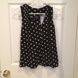 🚫SOLD🚫Polka dot tank top