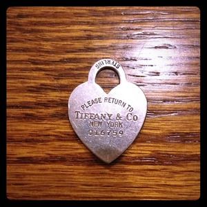 Authentic Return to Tiffany & Co. Charm