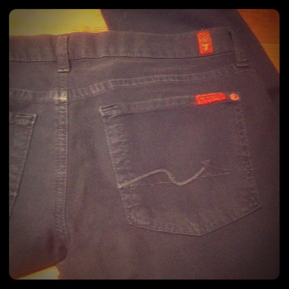 Seven Skinny Colored Denim