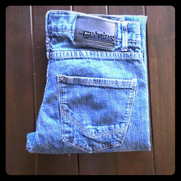 Etnies Boy/Men Slim Skinny Fit Blue Jeans