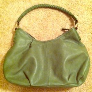 Green Leather Purse