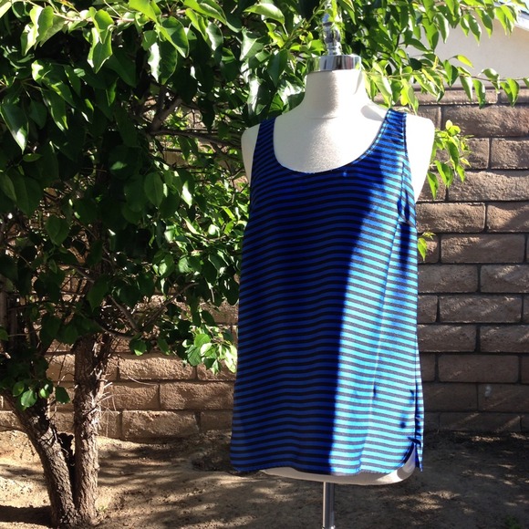 MICHAEL Michael Kors Tops - Striped Michael Kors Sleeveless Top