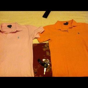 Boys authentic polo shirts size 12-14