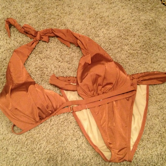 NWOT New Copper-Colored Bikini