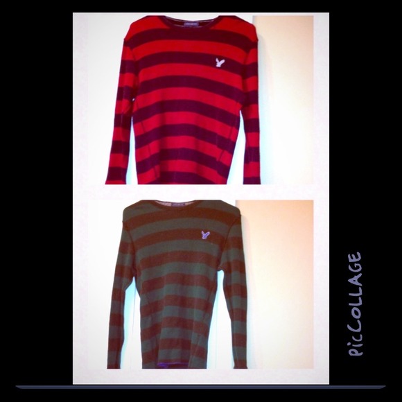 MENS AMERICAN EAGLE THERMALS! 2 FOR $13 / 1 FOR $8