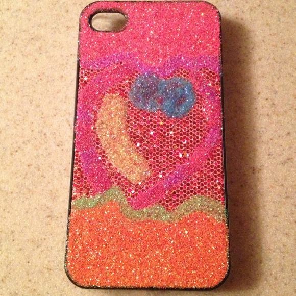 BOTTOM PRICE. iPhone4S case red bling 😋