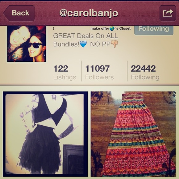Follow  carolbanjo ✌🌻
