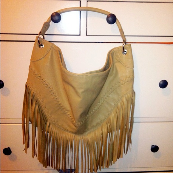 Fringe purse