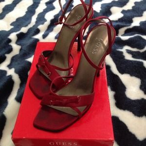 Donated❌ Guess Satin Heels