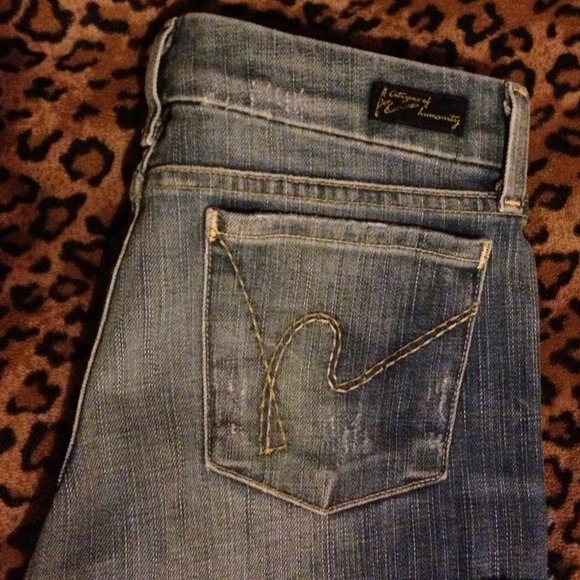 ❌SOLD❌❤ Cute Citizens of Humanity jeans! - Picture 3 of 4