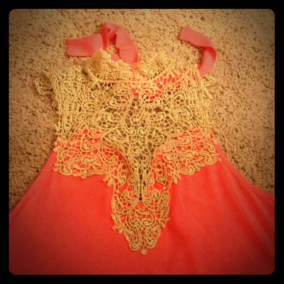 Sold- Hot pink halter!