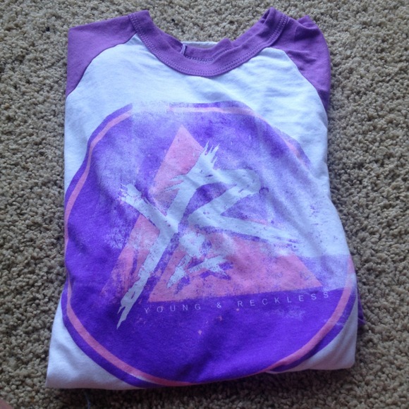 Young and reckless baseball t