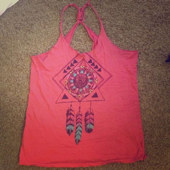 ❌SOLD❌Tribal Open Back Tank