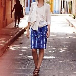 SOLD!💐 Anthropologie Ava Franco Pencil Skirt