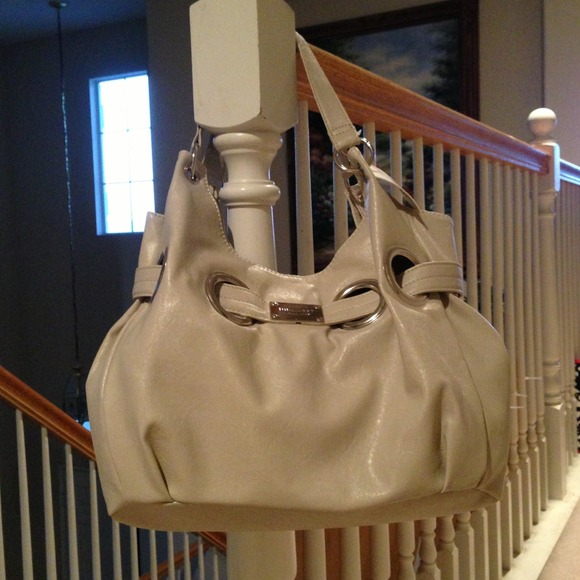 Nine West Ivory Handbag