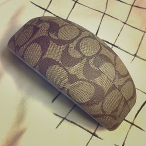 Coach sunglasses case