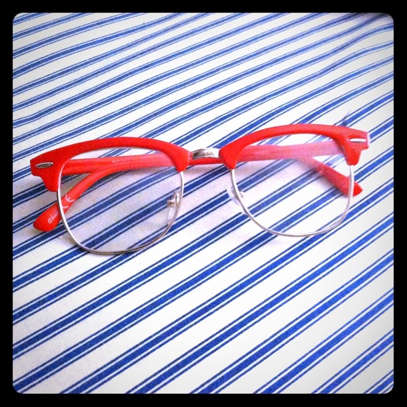 SOLD Red Fashion glasses