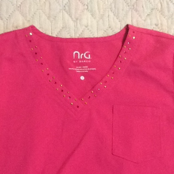 Pink scrub set