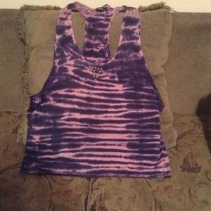 Studded racer back top