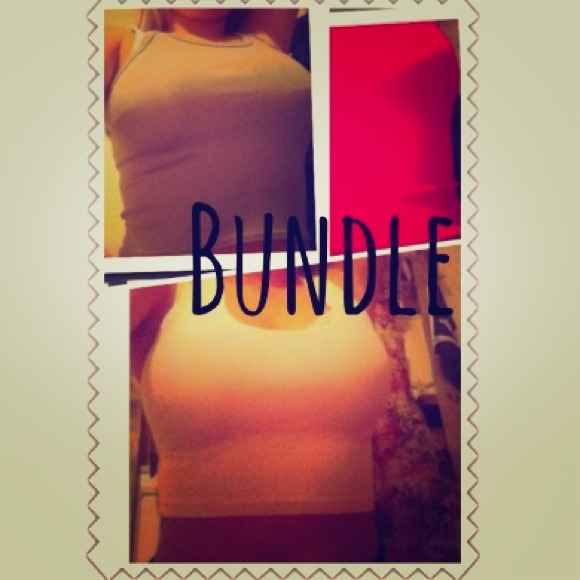 Four  Croptop shirts