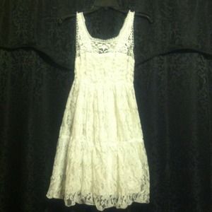 Gorgeous White Lace Dress!