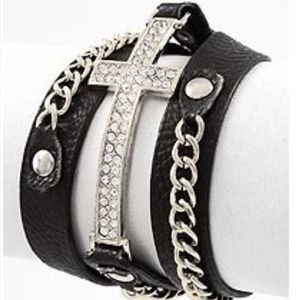 Cross Wrap Bracelet
