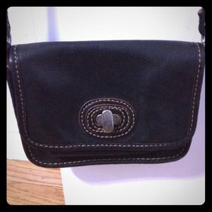 Fossil leather purse