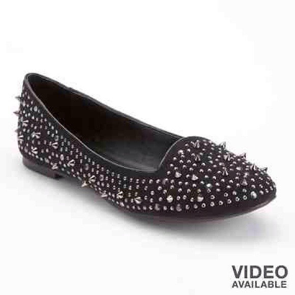 Rock and Republic Spiked Flats