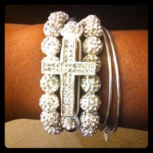 Shamballa Bracelets (set of 3)